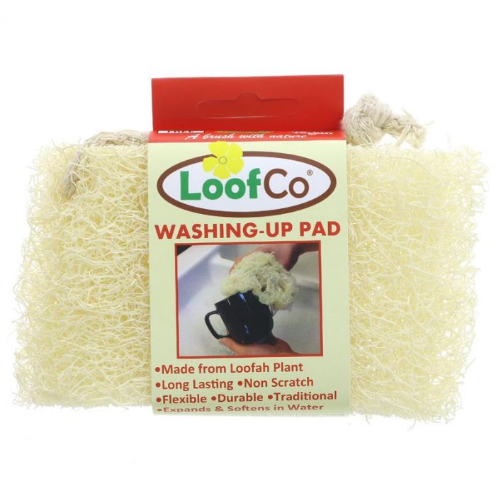 Esponja para lavar a loiça, uma alternativa ecológica às esponjas e escovas de plástico. Produzida de forma sustentável no Egipto.