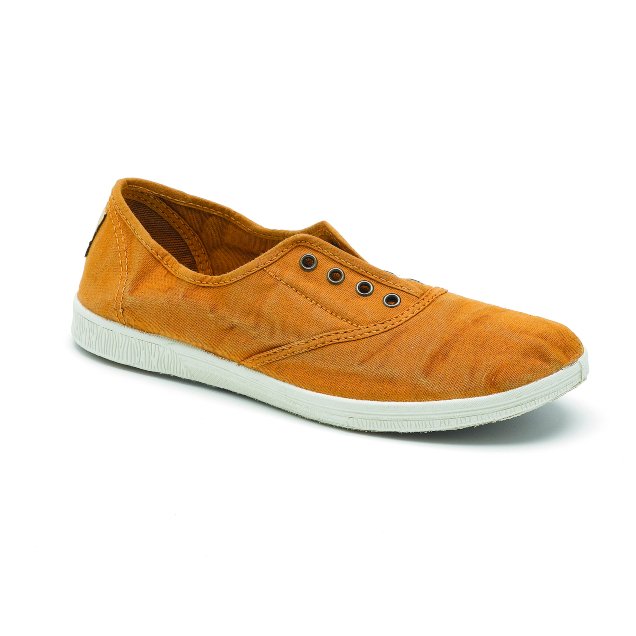 Ingles liso mostarda 612E646 Sneaker Arum | Cuero - Image 1