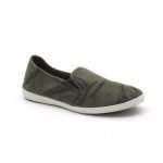 Slip-on vegan Old Crabe da Natural World Eco em algodão orgânico