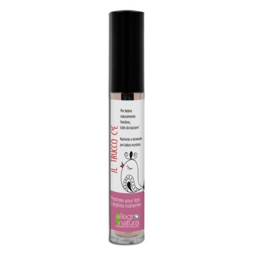 Lip gloss com ácido hialurónico, vitamina E e extrato biológico de rosa damascena que nutre e hidrata os lábios, tornando-os macios e irresistíveis!