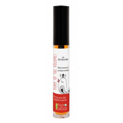 Lip gloss com o ácido hialurónico, malagueta vermelha e pimenta preta que tornam os lábios particularmente macios e com um efeito volumoso e estimulante.