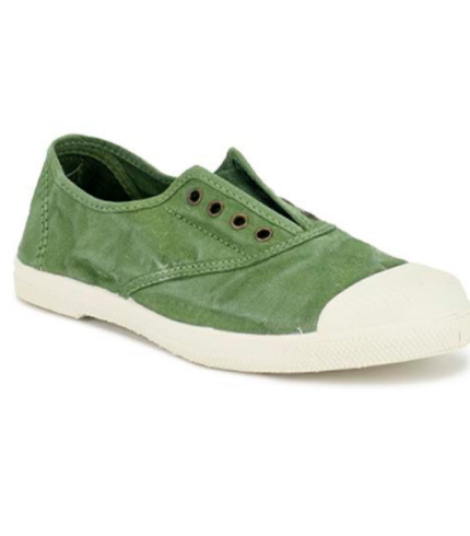 Os ténis old lavanda oliva são sustentáveis e super confortáveis! Feitos com algodão orgânico e borracha natural.