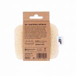 A almofada de sabonete Luffa oferece a cada sabonete, ou champô sólido, um novo local e sem plástico para secar. A saboneteira perfeita, 100% biodegradável!