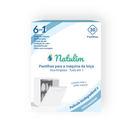 Com Natulim terá uma lavagem eficiente, brilhante e sem gordura, enquanto cuida do meio ambiente. A fórmula sem de conservantes, aditivos, corantes e sem perfume, garante a máxima pureza e segurança.