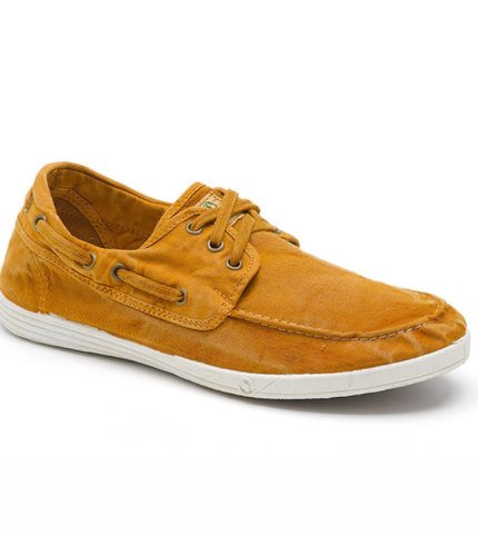Os boat shoes elbrus cuero são sustentáveis e super confortáveis! Feitos com algodão orgânico e borracha natural.