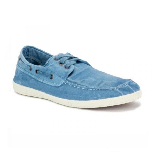 Os boat shoes elbrus air blue são sustentáveis e super confortáveis! Feitos com algodão orgânico e borracha natural.