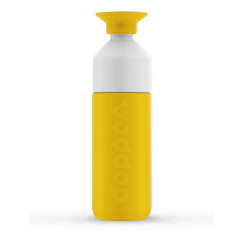 A garrafa termica, da Dopper, é uma poderosa aliada no combate à poluição do plástico e mantém a sua bebida quente ou fria.