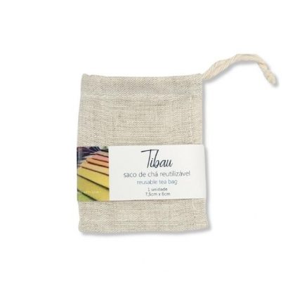 O saco reutilizável para chá é uma ótima alternativa aos sacos de chá descartáveis! Estes sacos são ideais fazer chá e infusões.