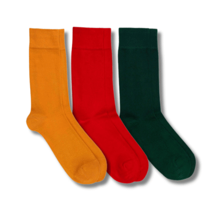 Meias lisas em algodão J. Woods fabricadas em Portugal, em cores clássicas e design confortável.