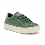 Estes sneakers Old Gavi, cor albahaca, foram fabricados em Espanha e com materiais ecológicos que respeitam o meio ambiente. Calçado Vegan.