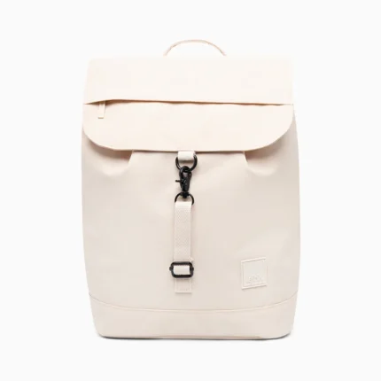 Mochila Lefrik Kaut 19 L feita em tecido RPET 100% reciclado com bolso acolchoado para portátil e fecho com aba.