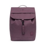 Mochila Lefrik Scout 19 L feita em tecido RPET 100% reciclado com bolso acolchoado para portátil e fecho com aba.