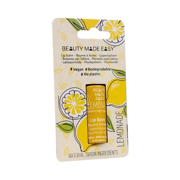 Bálsamo labial hidratante que cuida dos seus lábios de forma natural. A embalagem é exclusivamente de papel para que no fim possa reciclar a mesma.