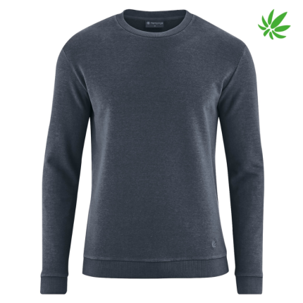 Esta camisola unissexo é feita em cânhamo e algodão orgânico. É uma camisola básica de manga comprida e obrigatória em qualquer guarda-roupa!