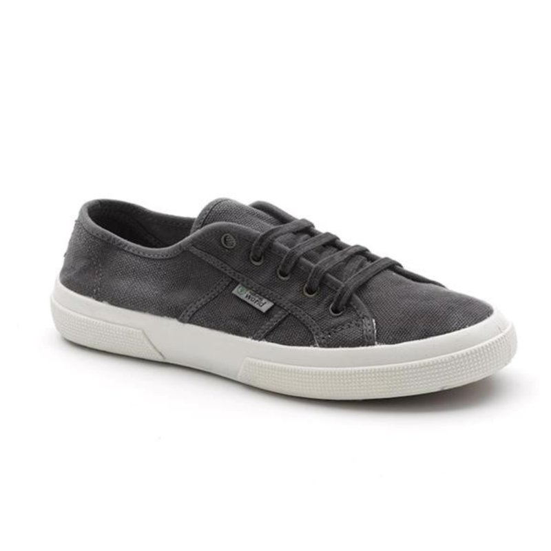 901e601 BLOSSOM NEGRO Ténis Natural World Old Blossom em algodão orgânico