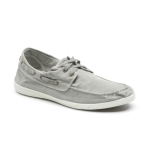 Os boat shoes elbrus cinza são sustentáveis e super confortáveis! Feitos com algodão orgânico e borracha natural.