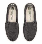 Slip-on vegan Old Crabe da Natural World Eco em algodão orgânico