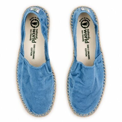 Slip-on vegan Old Trebol da Natural World Eco em algodão orgânico