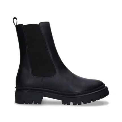 Botas Vikki Black – um clássico intemporal com um toque moderno, fabricadas com materiais de alta qualidade e sustentáveis, estas botas são inovadoras, sem crueldade e resistentes à água.