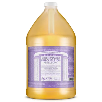 Dr. Bronner's sabonete líquido biológico 3,8 litros formato familiar ecológico e vegan