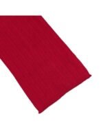 Cachecol artesanal Veraluna Organic Zas Rojo em algodão orgânico vermelho, feito à mão na Índia.