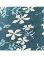 Meias New Flowers Blue em Algodão Orgânico - Image 2