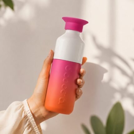 Garrafa reutilizável Dopper Steel 350 ml Nova Geração em aço inoxidável reciclado