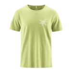 T-shirt Hempage em cânhamo e algodão orgânico com estampagem atemporal