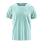 T-shirt Hempage em cânhamo e algodão orgânico com estampagem atemporal