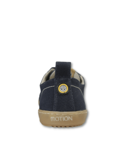 Sapatos Citizen da Motion Shoes em marino, veganos e sustentáveis, com exterior em algodão orgânico