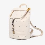 Mochila Lefrik Kaut Mini Arles feita em RPET reciclado com design minimalista e bolso traseiro de segurança.