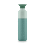 Garrafa reutilizável Dopper Steel 490 ml Nova Geração em aço inoxidável reciclado cor Canopy Green.