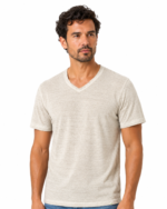 T-Shirt Hempage em cânhamo e algodão orgânico com gola em V