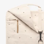 Mochila Lefrik Handy Arles em tecido RPET reciclado com acabamento texturado e compartimento para portátil.