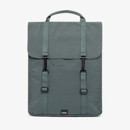 Mochila Lefrik Handy Arles em tecido RPET reciclado com acabamento texturado e compartimento para portátil.