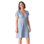 Vestido de verão Hempage em cânhamo e algodão orgânico