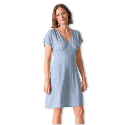 Vestido de verão Hempage em cânhamo e algodão orgânico