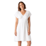 Vestido de verão Hempage em cânhamo e algodão orgânico