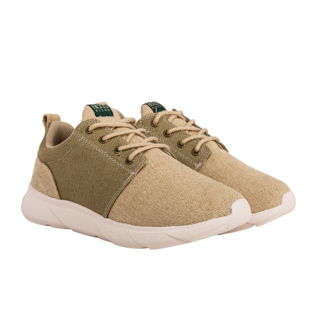 8000kicks-ténis-beige-green-1 Ténis Explorer Beige & Green | 8000Kicks - Image 1