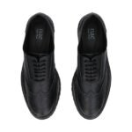 Sapatos Oxford vegan Grace Pretos em OnCross com sola robusta