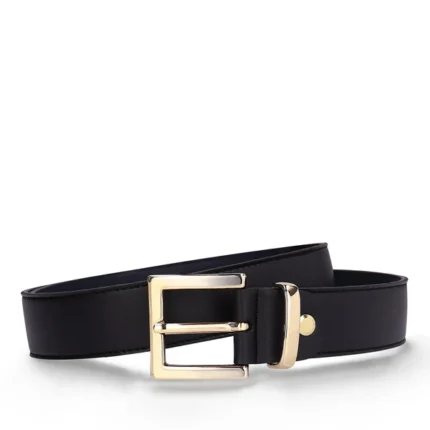 Cinto vegan NAVES Black em Desserto® da NAE Vegan Shoes