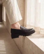 Mocassins Vegan Brenda Preto da NAE Vegan Shoes