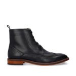 Botins Brogue Vegan Chase Preto da NAE Vegan Shoes