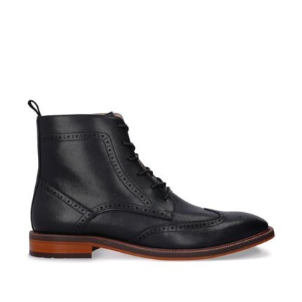 Botins Brogue Vegan Chase Preto da NAE Vegan Shoes