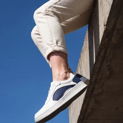 Sapatilhas Vegan Doka Azul da NAE Vegan Shoe