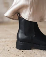 Botins Chelsea Vegan Evie Preto | NAE Vegan Shoes